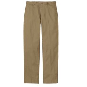 LL Bean Men's Wrinkle-Free Double L® Chinos, Natural Fit, Plain Front